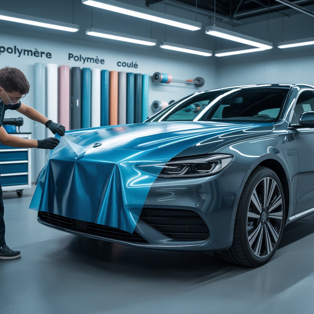 Film de covering Monomere polymere coulé