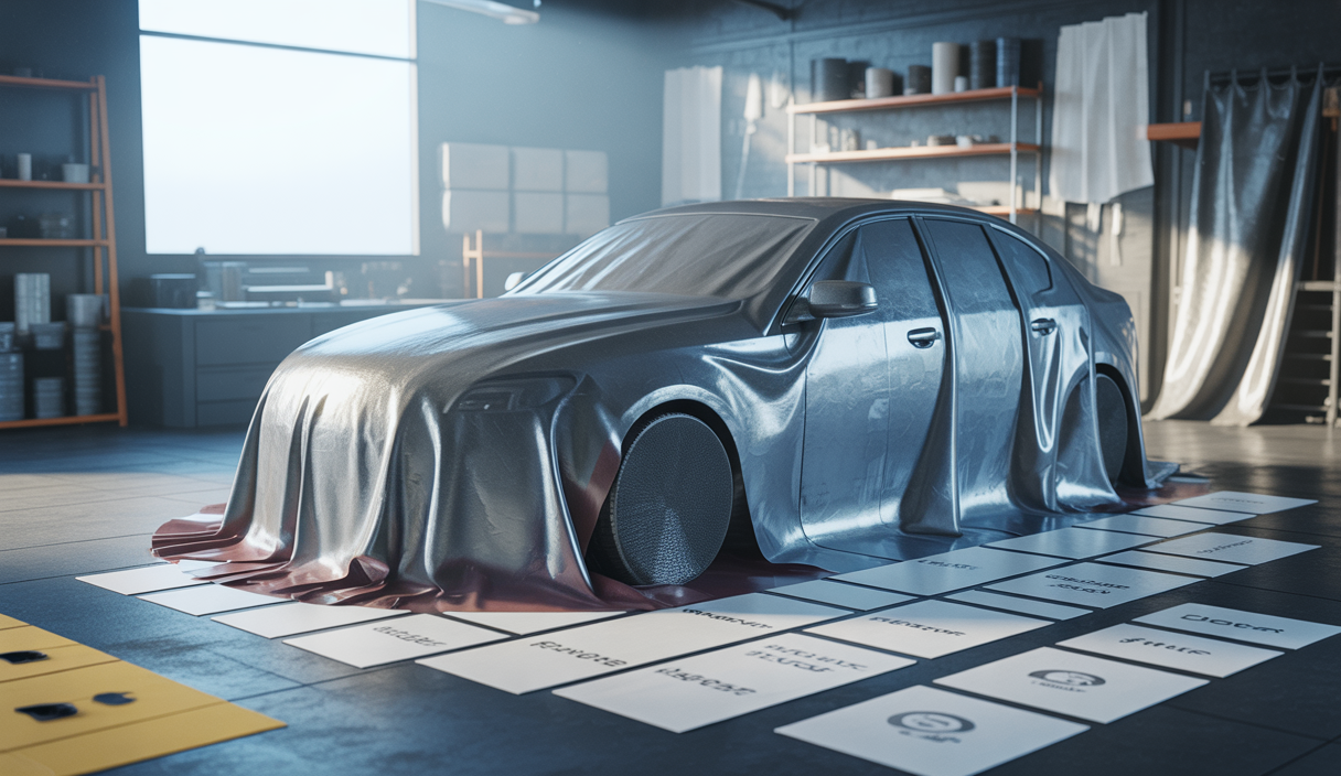 Comparaison détaillée entre films covering monomère, polymère et coulé pour usages événementiels et publicitaires