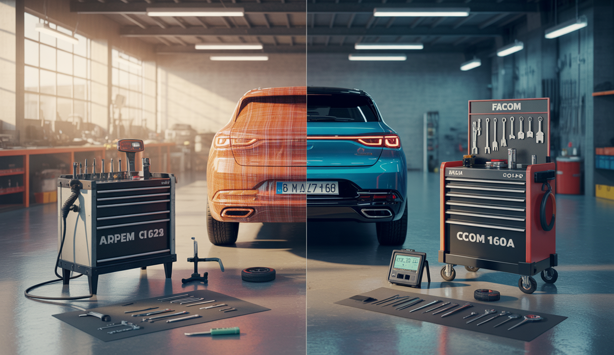 Comparatif entre équipements d'entrée de gamme et outils professionnels pour le covering automobile avec panorama des tendances 2025