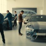 Atelier de pose de films automobiles regroupant covering, PPF et films solaires avec formation professionnelle P34